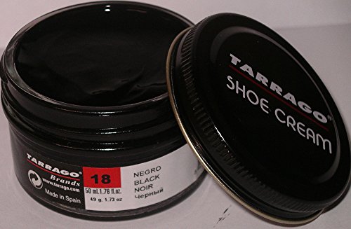 Tarrago Shoe Cream Jar 50Ml. Black #18