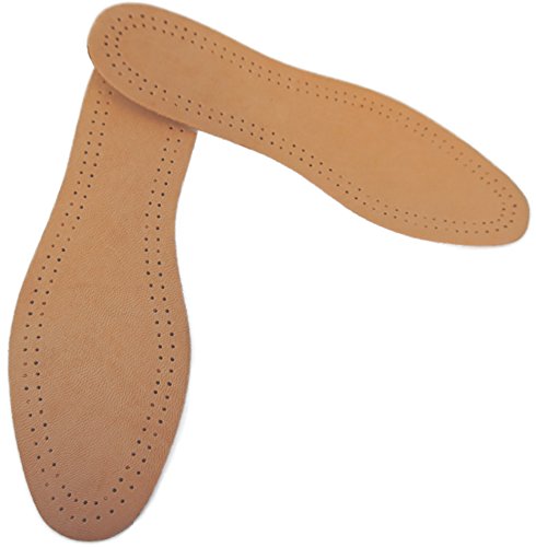 Shoeslulu Magic Absorbent Ultra Thin Handcrafted Lambskin Leather Insoles